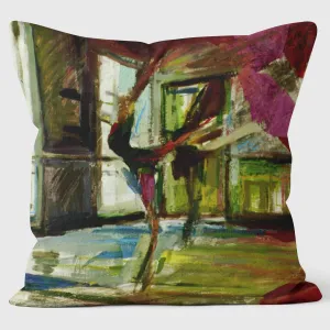 Arabesque Ballet Inspired Cushion - Charlotte Leadbeater