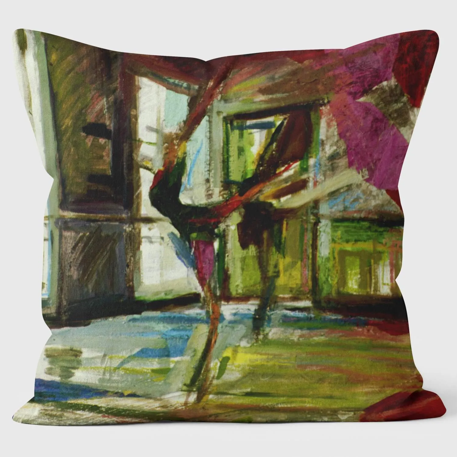 Arabesque Ballet Inspired Cushion - Charlotte Leadbeater
