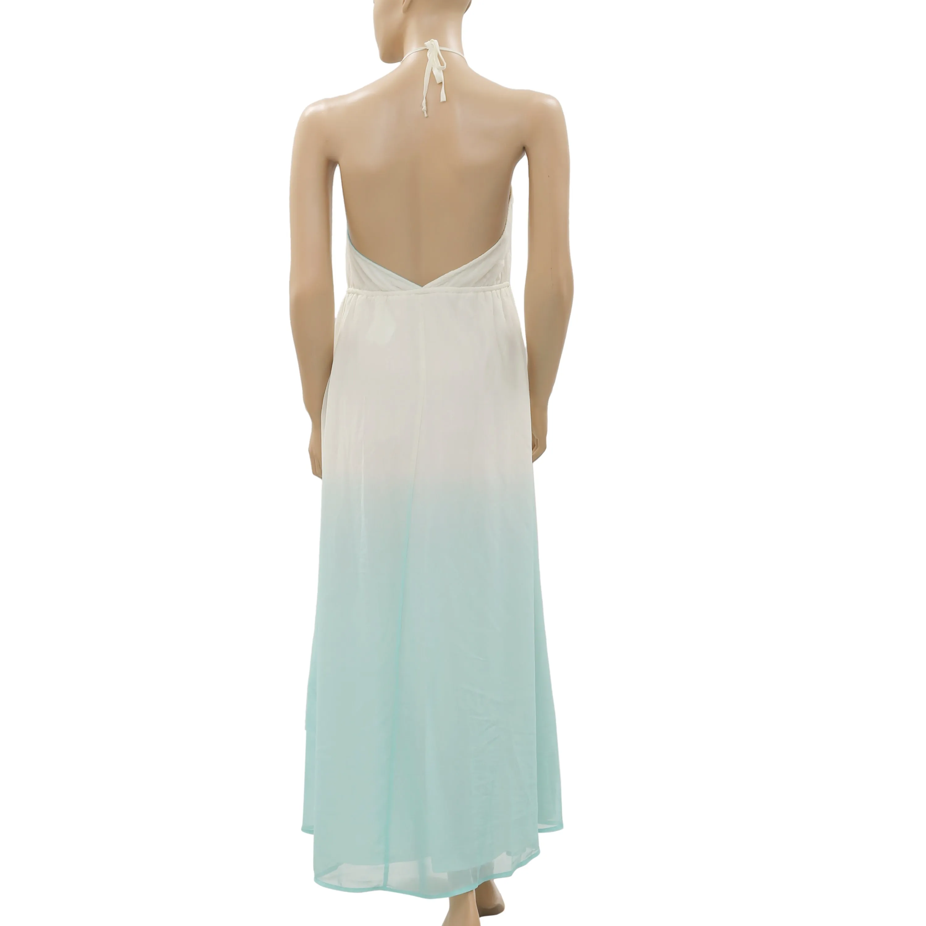 Charlotte Russe Dip & Dye Maxi Long Dress