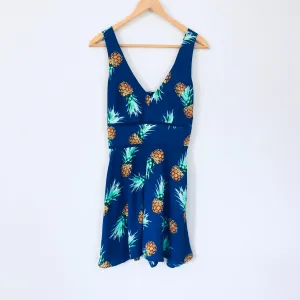 Charlotte Russe Pineapple Romper- Size M
