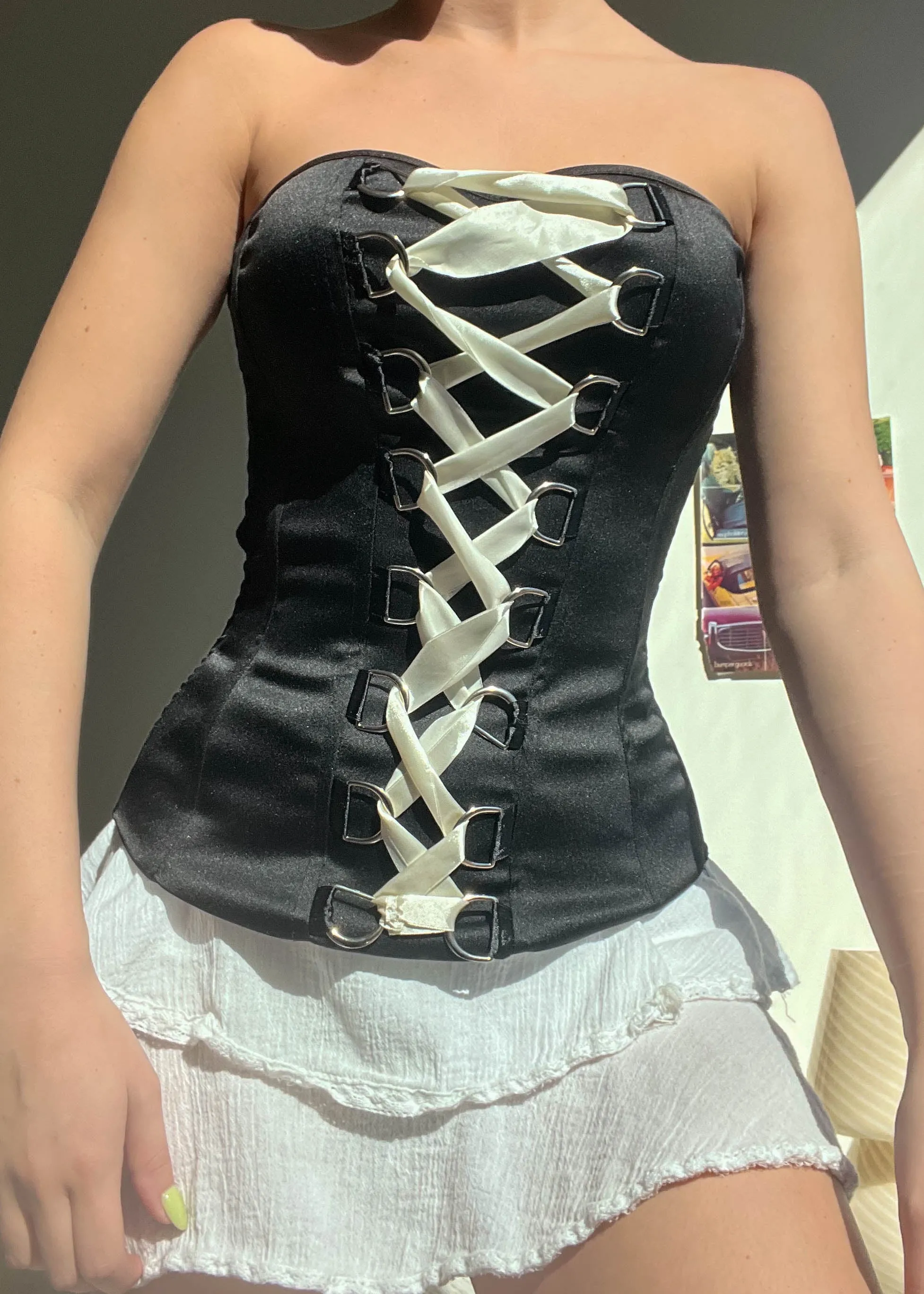 Charlotte Y2k Corset Top (S-M)