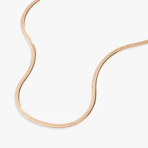 Everyday Herringbone Chain Necklace