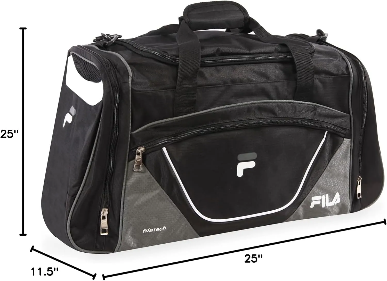 Fila Acer 25" Sport Duffel Bag, Navy Neon