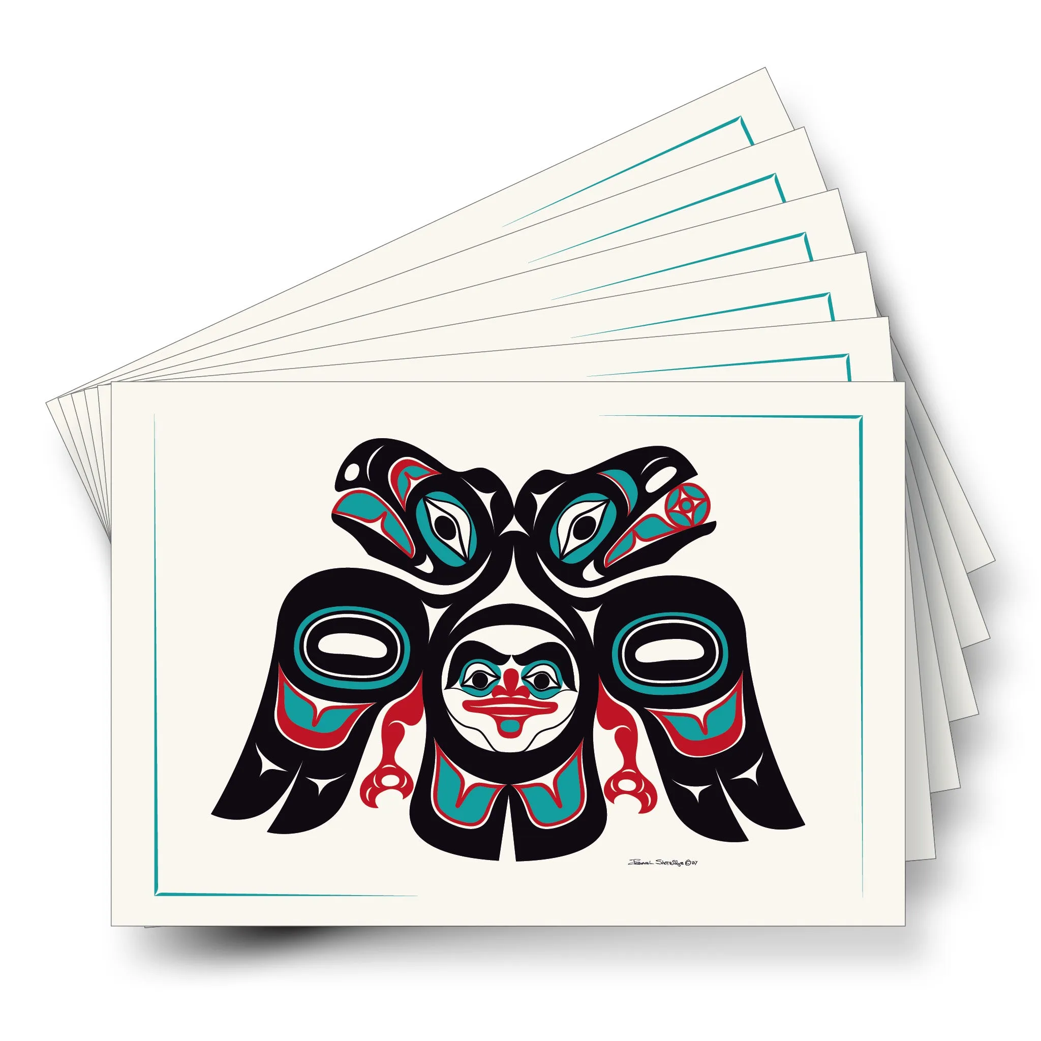 Lovebirds - Formline Art Cards