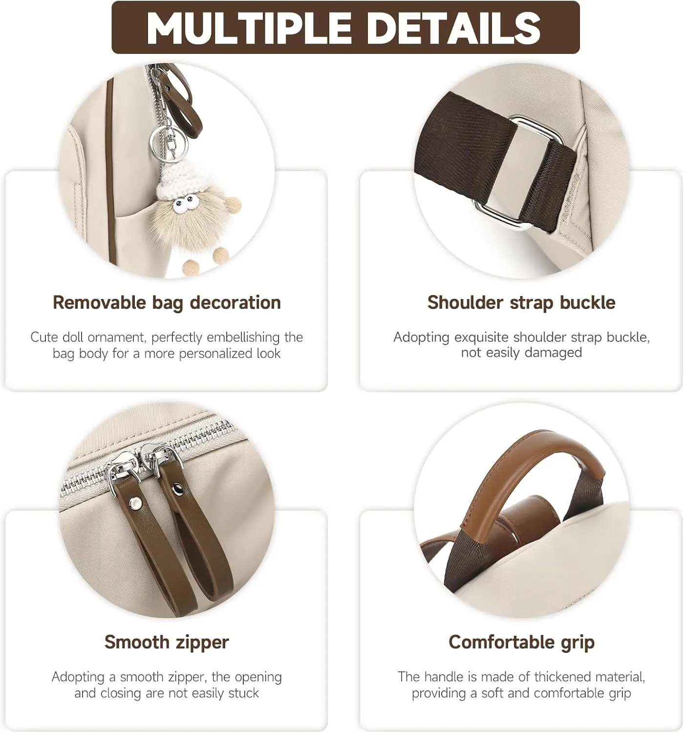 Mini Backpack Purse for Women Fashion Casual Small Waterproof Travel Fashion Designer Ladies Backpack