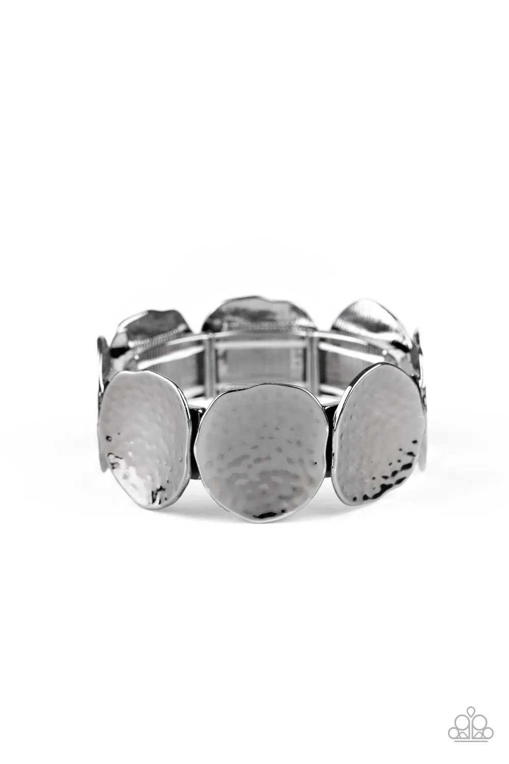 Paparazzi Accessories -Treasure Cache #B334 Bin 7/2 - Black Bracelet
