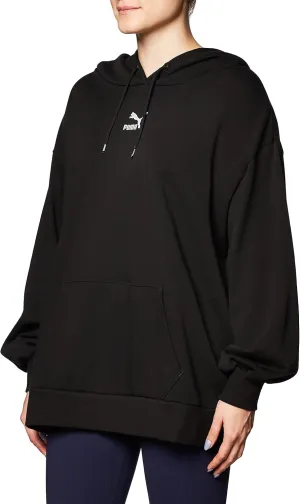 PUMA Classics Oversized Hoodie Puma Black MD