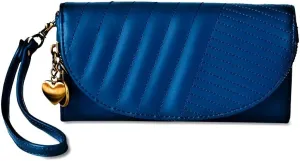 Women's Charlotte Coin Pocket Wristlet, Dimensions:7.75" W x 4" H x 1.75" D (Corsair)